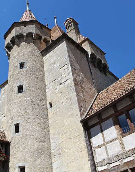 Château d'Aigle - cours du Château