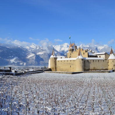 Château d'Aigle en hiver